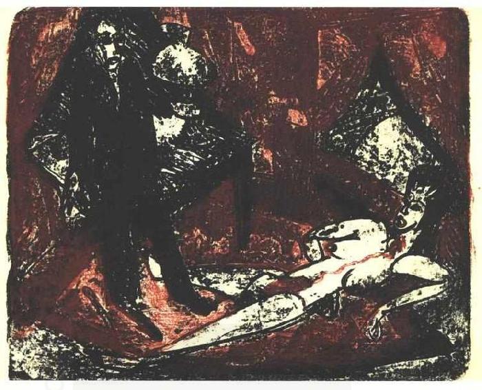 Ernst Ludwig Kirchner The murderer